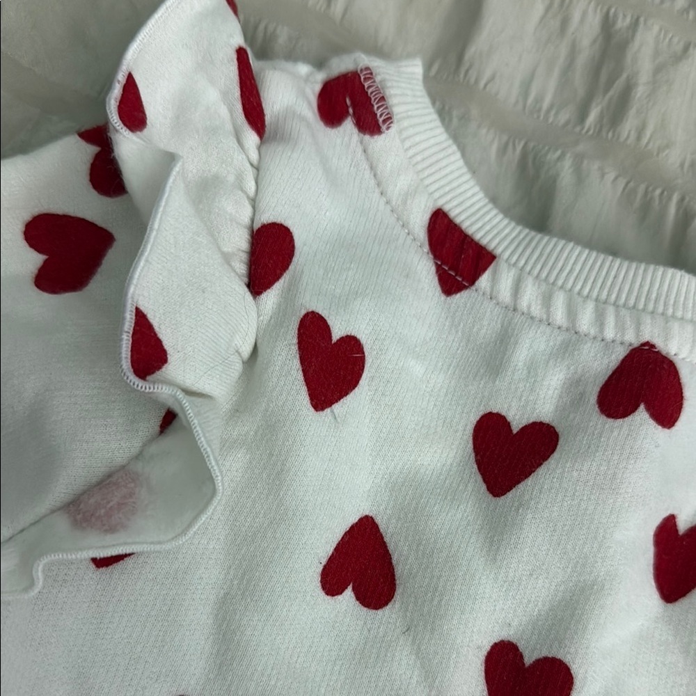 Cat and Jack 18m Heart Patterned Kids Shirt - Picture 5 of 5